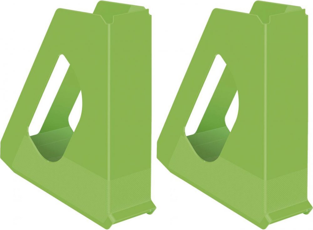 2x Organizer na dokumenty Esselte Europost Vivida, A4, 72mm, do 700 kartek zielony
