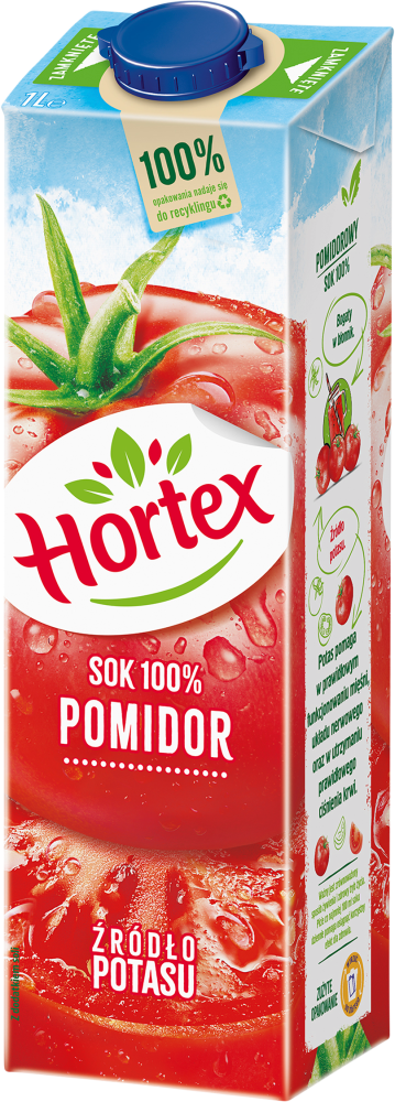 Sok pomidorowy Hortex, karton, 1l