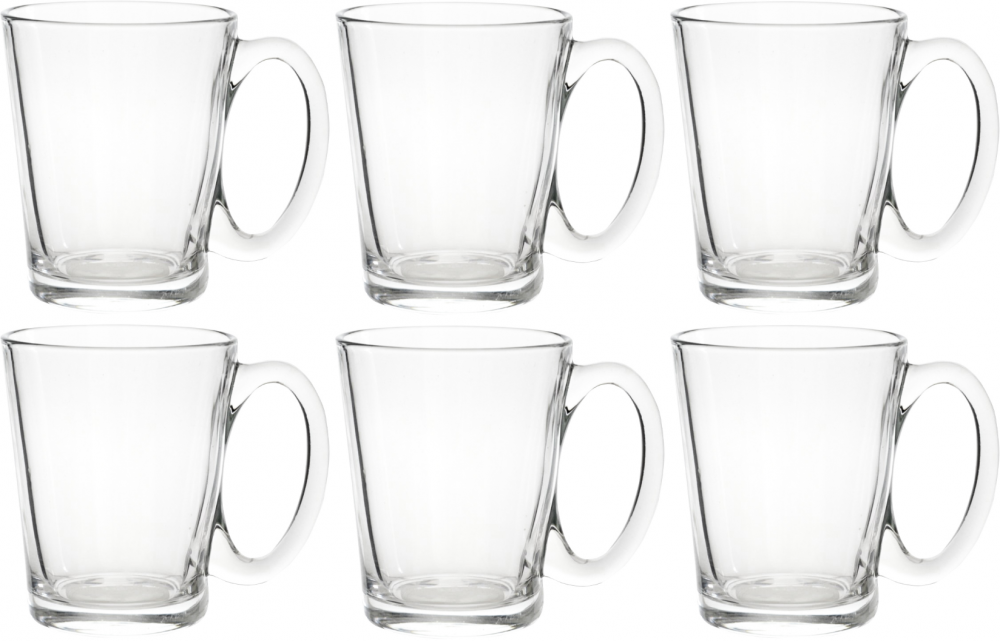 Kubek Altom Design Leon, 300ml, szkło, 6 sztuk, przezroczysty