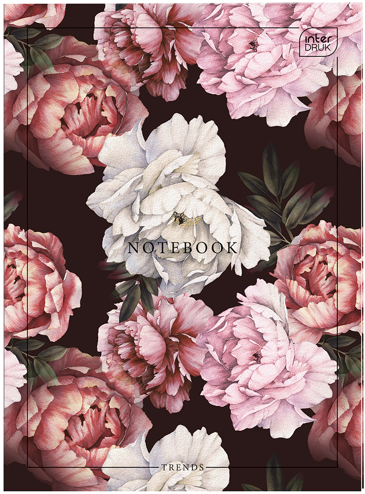 Zeszyt do słówek w kratkę Interdruk, A6, 32 kartki, mix wzorów