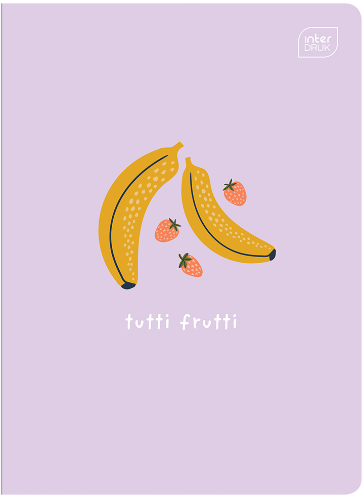 Zeszyt w wąskie kolorowe linie Interdruk, A5, miękka oprawa, 16 kartek, mix wzorów