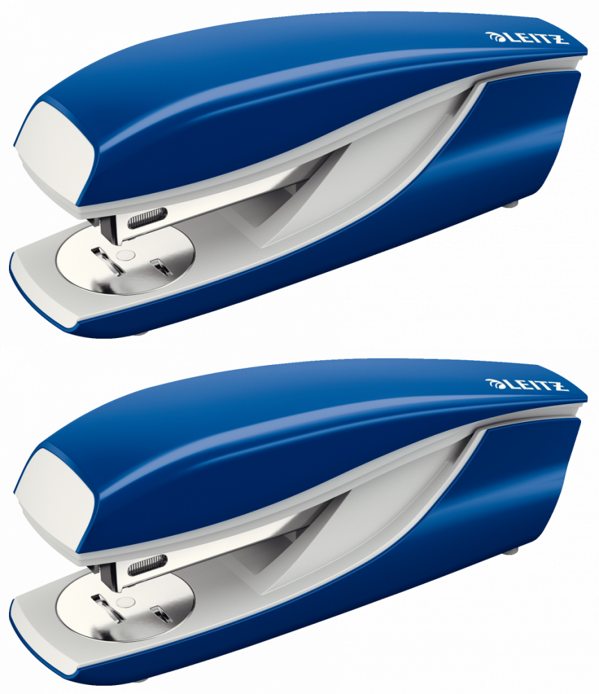 2x Zszywacz Leitz NeXXt, do 30 kartek, niebieski