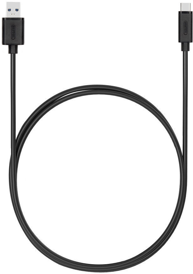 Kabel USB typ A/ USB typ C - USB 3.1 Unitek Y-C474BK+, 1m, czarny