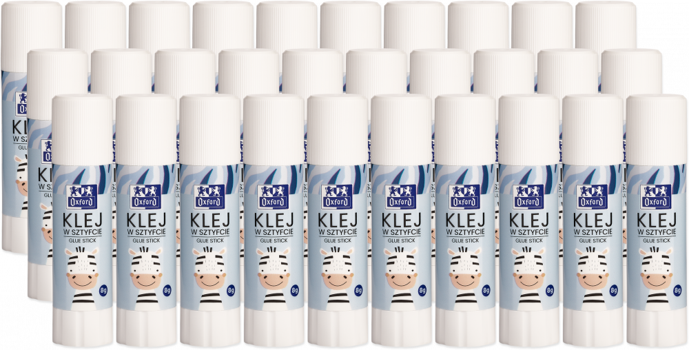 60x Klej w sztyfcie Oxford Kids, 8g
