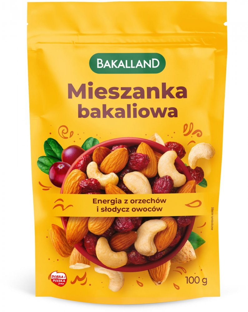 Mieszanka bakaliowa Bakalland, 100g