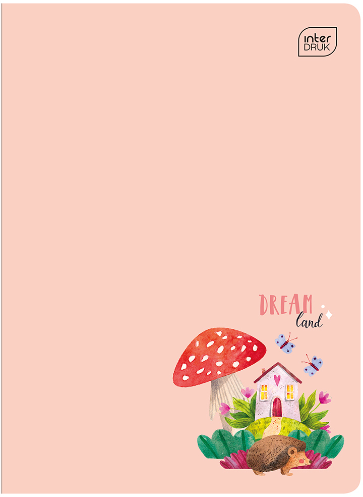 Zeszyt w wąskie linie Interdruk UV Girls, A5, 16 kartek, mix wzorów