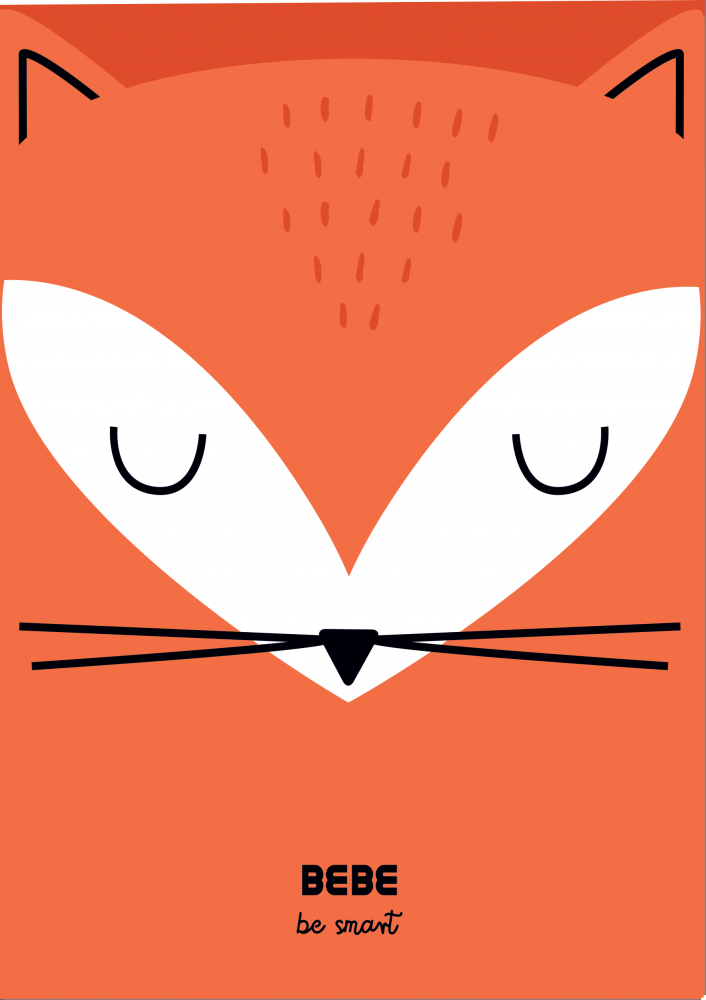 Zeszyt w kratkę Bebe Friends, A4, 32 kartki, mix wzorów