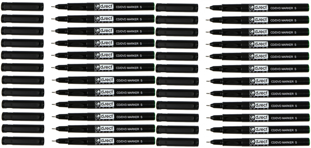 24x Foliopis D.Rect, okrągła, 0.4-0.5 mm, zielony