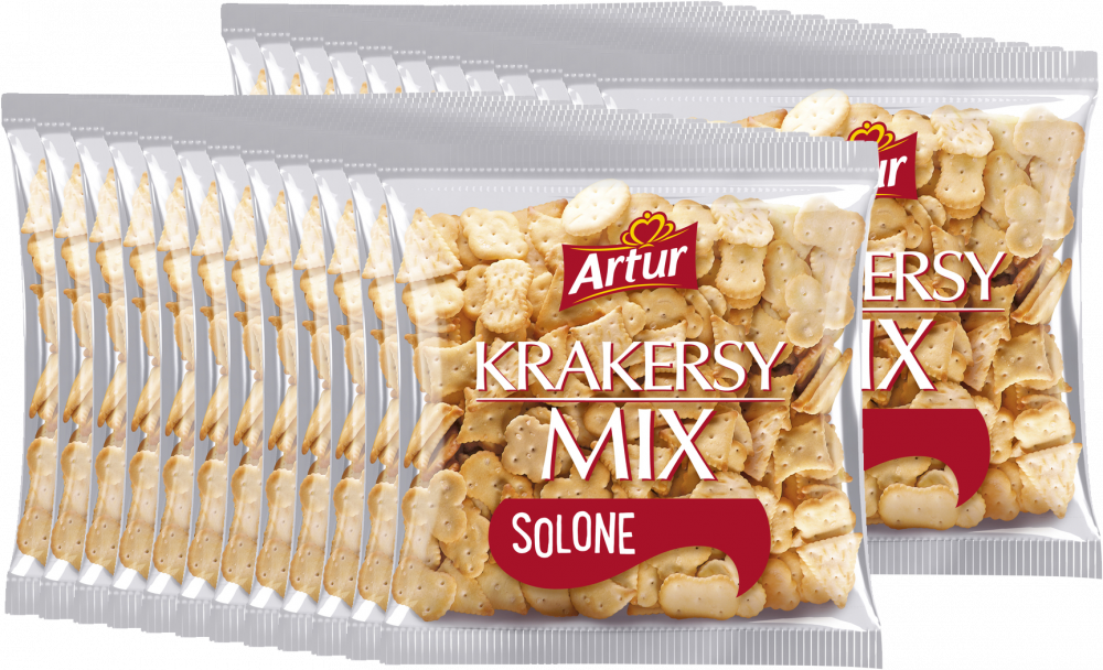 24x Krakersy koktajlowe Artur, 90g