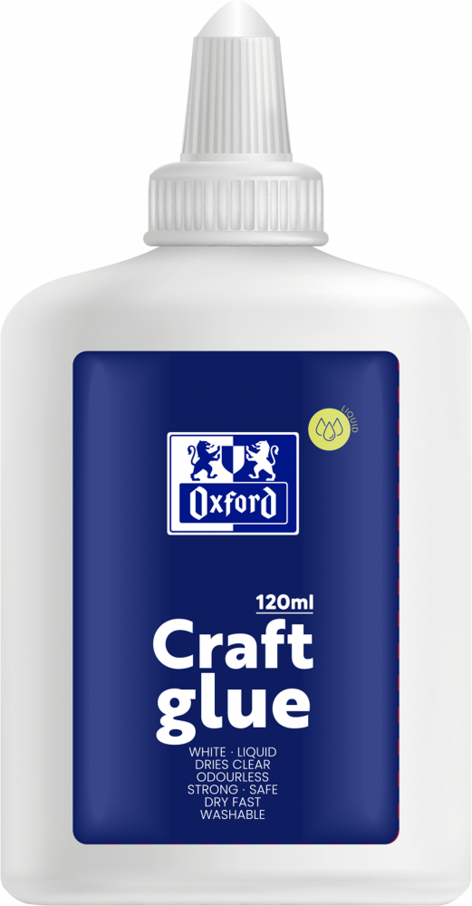 Klej Oxford Craft, w płynie, 120ml, biały