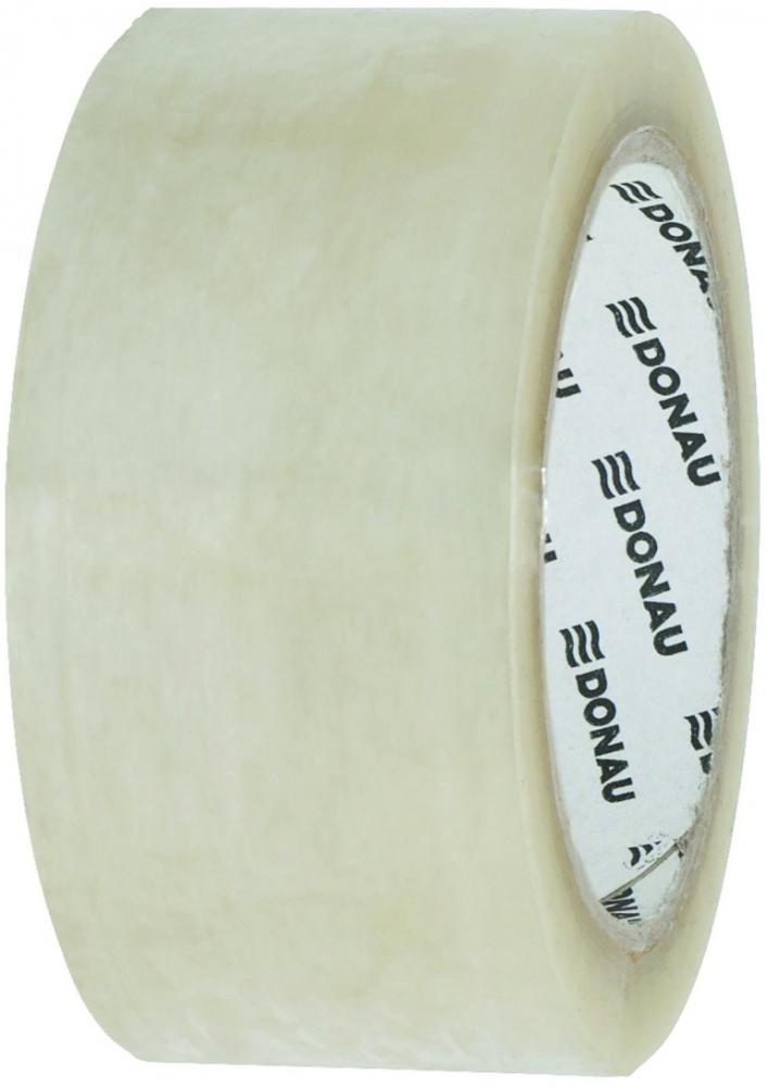 Taśma pakowa Donau, Solvent, 48mmx60m, transparentny