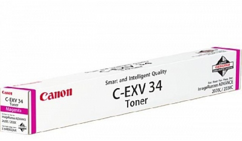 Toner Canon 3784B002 (CEXV34,CEXV34CM), 19000 stron, magenta (purpurowy)