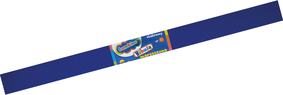 Bibuła marszczona Bambino, 200x50cm, chabrowy