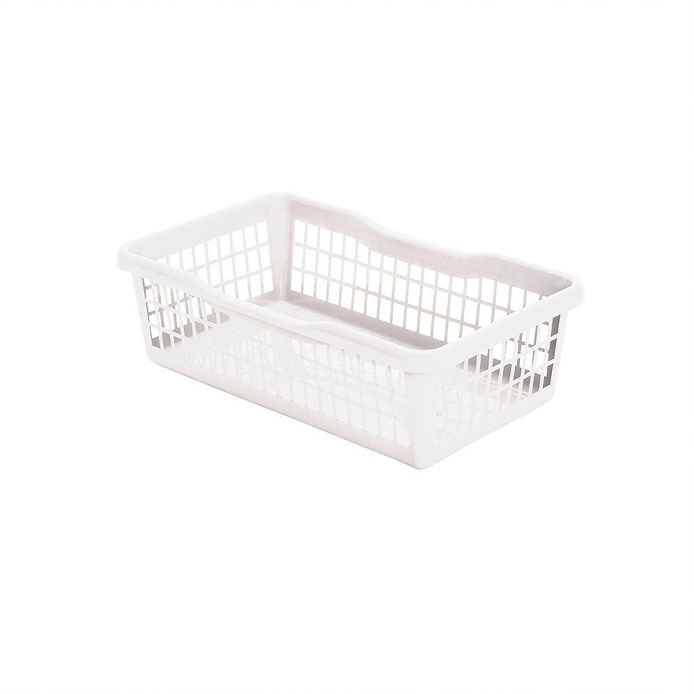 Koszyk do przechowywania Plafor 2, 248x147x72 mm, 2.6l, biały