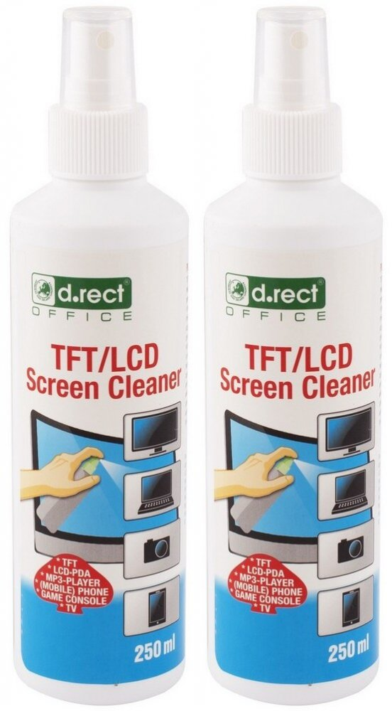 2x Płyn do czyszczenia ekranów TFT/LCD D.Rect, 250ml