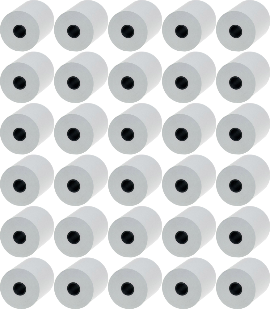 150x Rolka termiczna Drescher Polska Sp. z o.o., 44mm x 30m, 48g/m2, biały