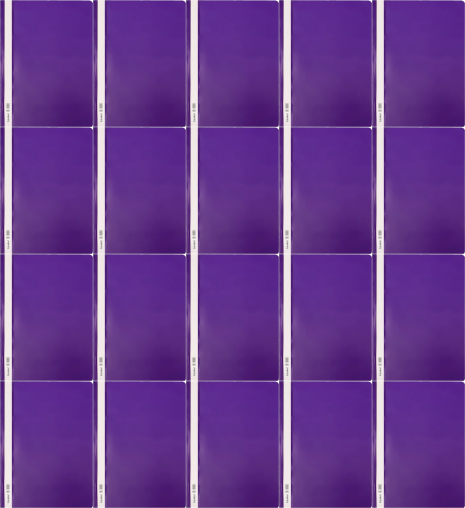 20x Skoroszyt plastikowy Biurfol, twardy, A4, fioletowy