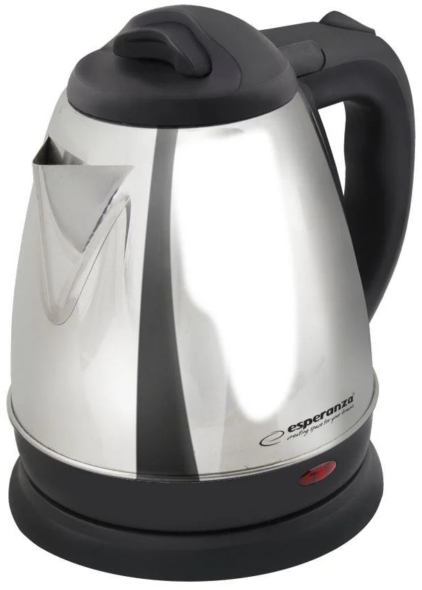 Czajnik elektryczny Esperanza Spring, 1l, srebrno-czarny