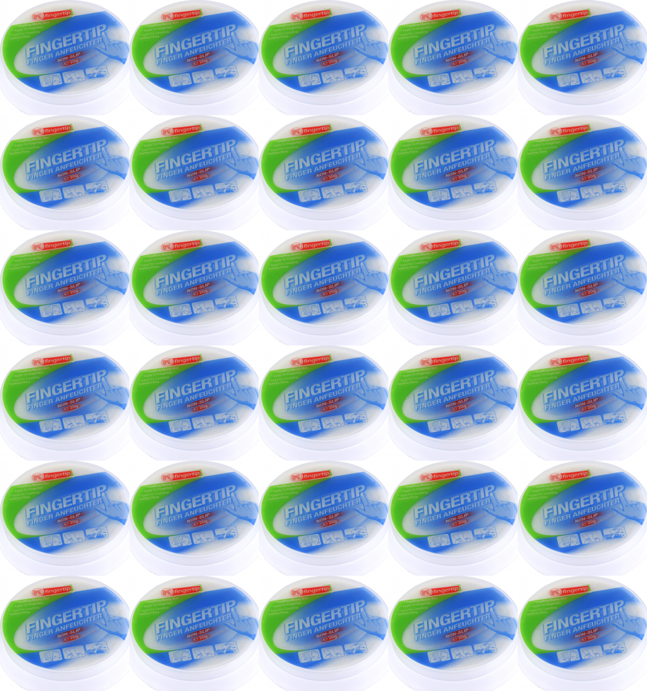 96x Nawilżacz do palców glicerynowy non-slip, 20g, biały