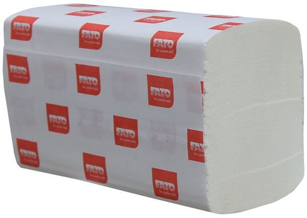 Serwetki gastronomiczne Merida, 24 x 16.4cm, 2-warstwowe, 40x150 serwetek, biały