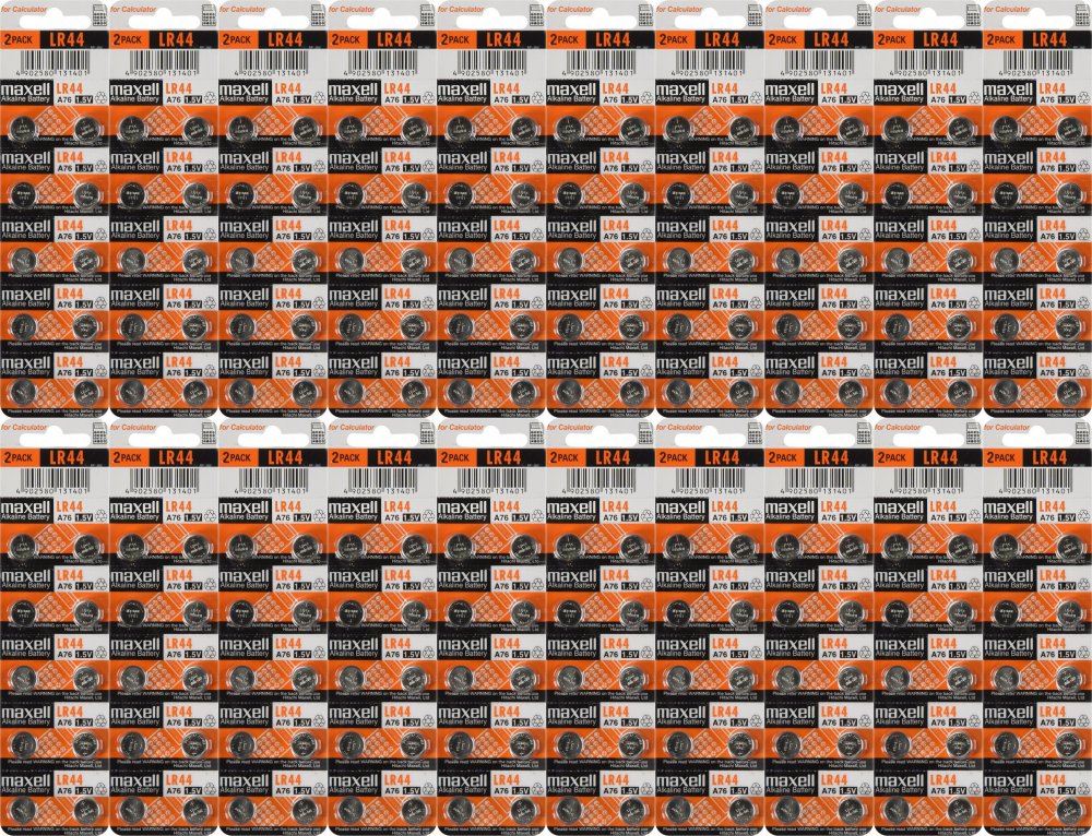 20x Bateria alkaliczna Maxell LR44, 10 sztuk