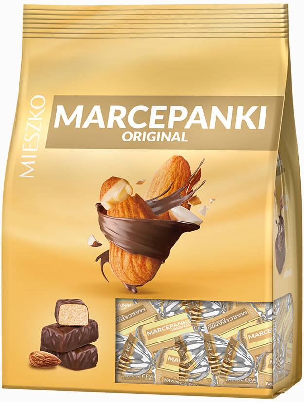 Cukierki Mieszko Marcepanki Original, migdałowy, 260g