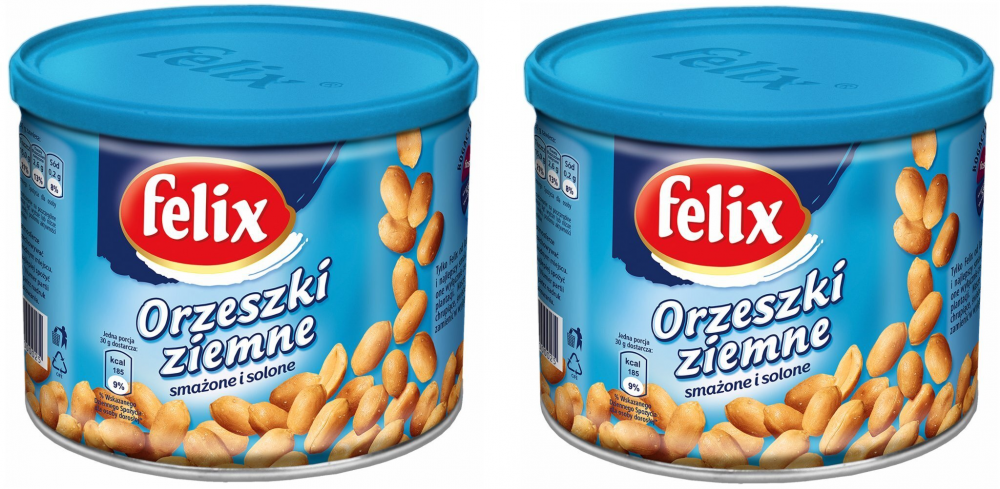 2x orzeszki ziemne solone Felix, 140g