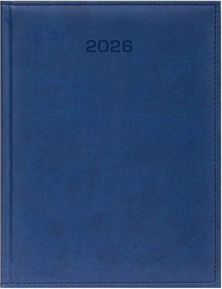 Kalendarz książkowy 2026, Udziałowiec, Vivella, A5, dzienny, granatowy