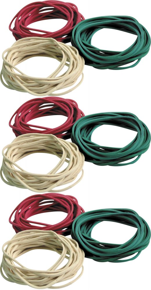 3x Gumki recepturki Grand, 40mm, 1kg, mix kolorów