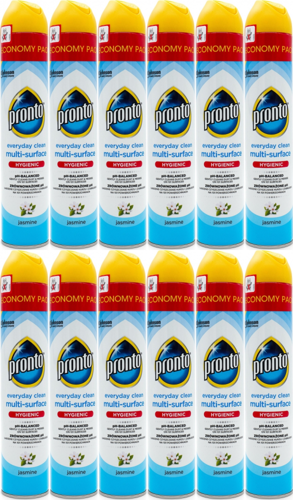 12x Spray Pronto Multi Surface Jasmin, 300ml