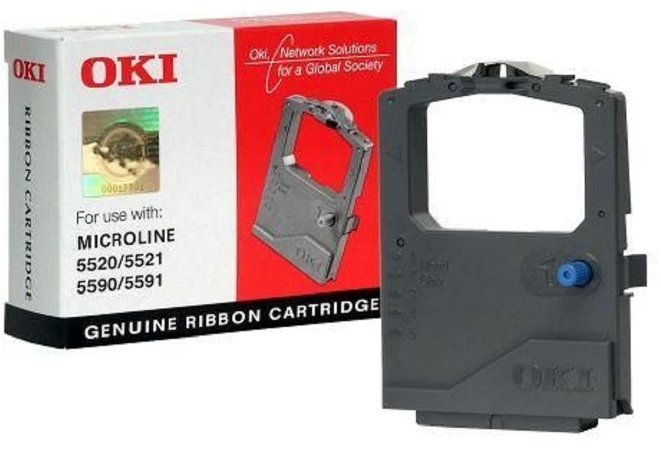 Kaseta Oki RIB-5500 (01126301), 4 mln znaków, black (czarny)