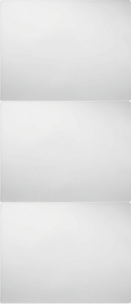 3x Podkład ochronny na biurko Durable, ozdobne krawędzie, 650x500mm, przezroczysty