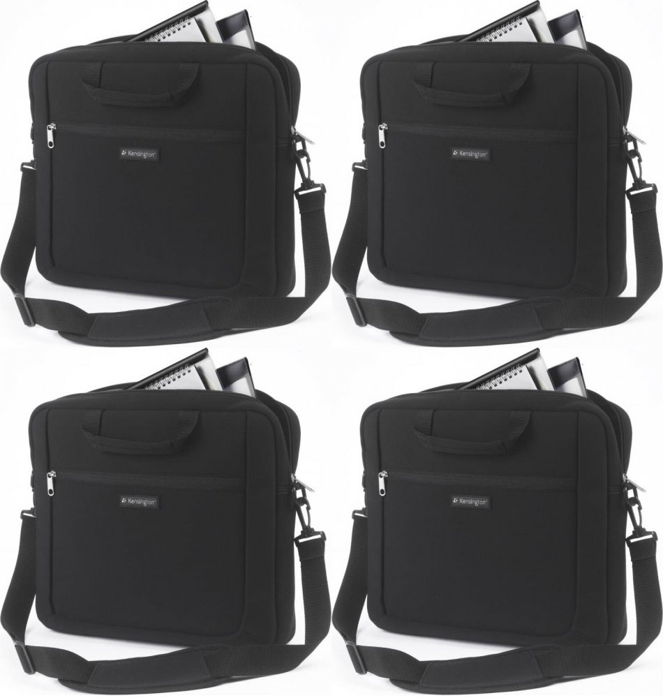 4x Torba na laptopa Kensington SP15 Simply Portable, neoprenowa, do 15.6", czarny
