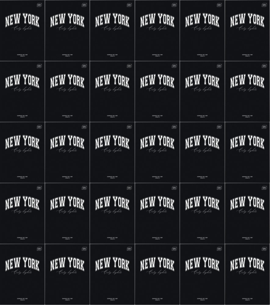 60x Zeszyt do słówek w kratkę Interdruk, A6, 16 kartek, mix wzorów