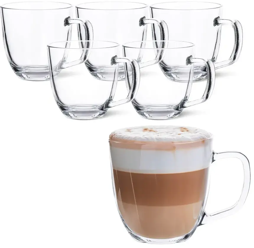 Kubek Altom Design Oslo, 420 ml, szkło, 6 sztuk, przezroczysty