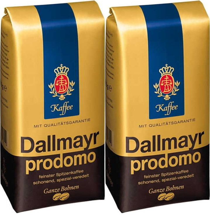 2x Kawa ziarnista Dallmayr Prodomo, 500g