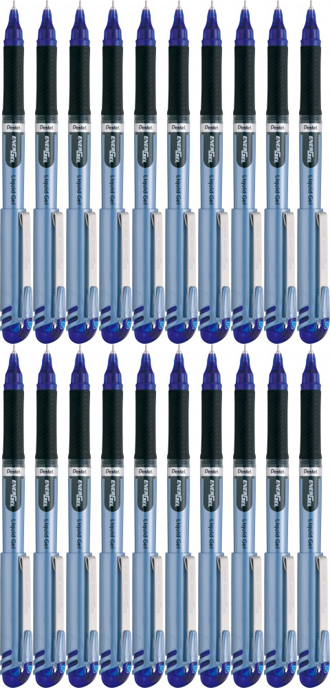 20x Pióro kulkowe Pentel, BLN-15, 0.5mm, niebieski