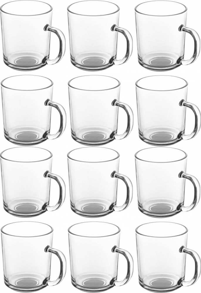 2x Kubek Altom Design Porto, 240ml, szkło, 6 sztuk, przezroczysty