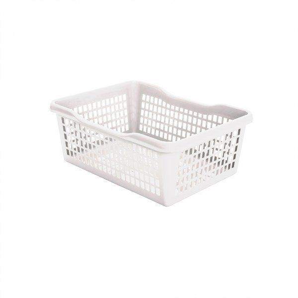 Koszyk do przechowywania Plafor 4, 35.9x26.9x13, 12.5l, biały