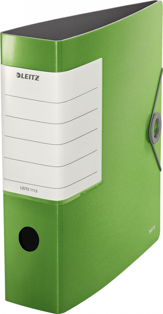 Segregator A4 Leitz Solid 180°, 82mm, do 500 kartek, zielony