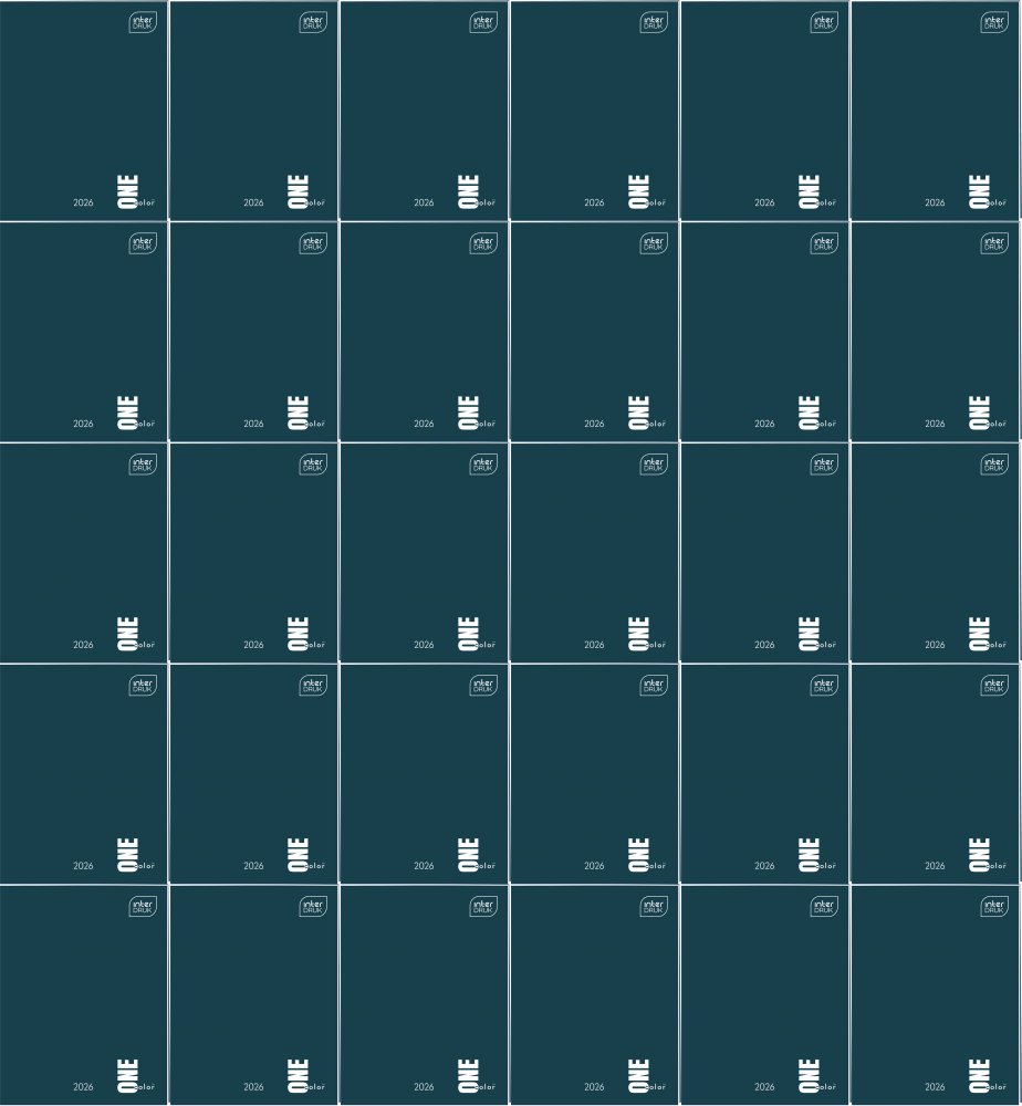 40x Kalendarz kieszonkowy 2026, Interduk One Color, 8x10.5cm, tygodniowy, mix wzorów