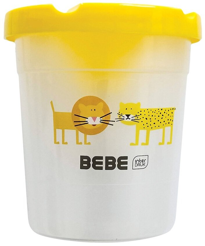 Kubek do wody BEBE Friends, z blokadą wylania, 150ml, 1 sztuka, mix kolorów