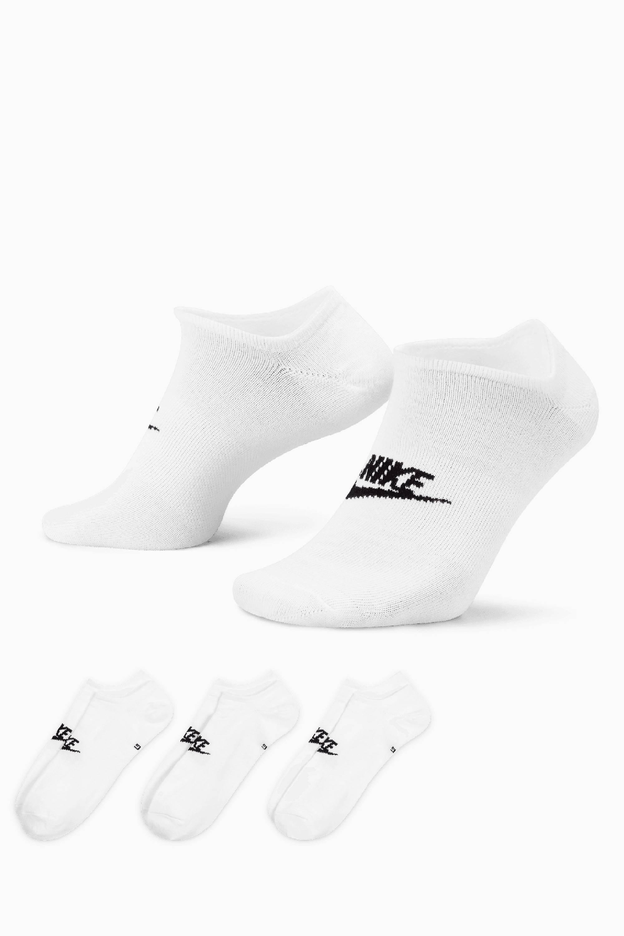 Skarpety stopki Nike Sportswear Everyday Essential 3-Pack - Biały