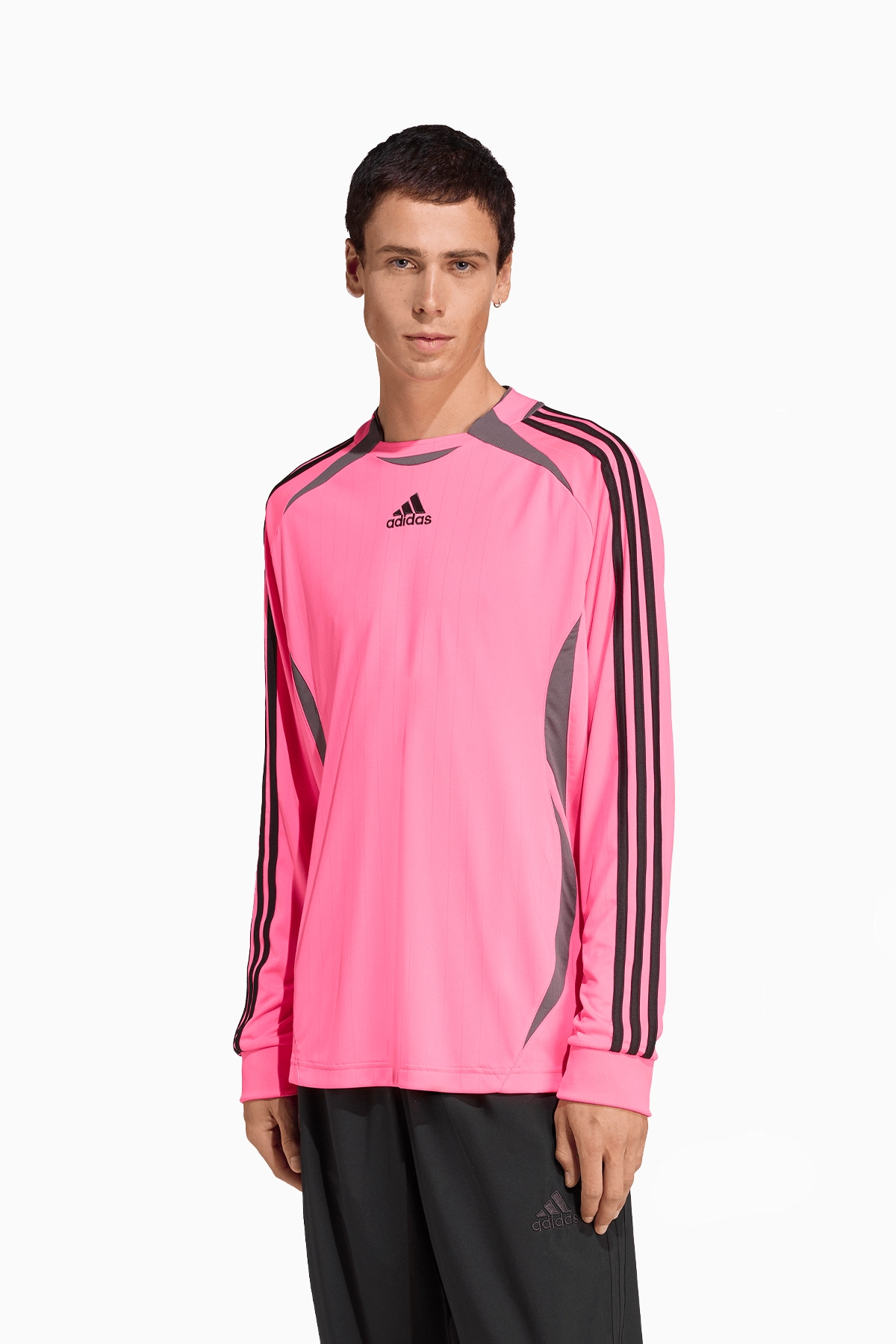 Koszulka z długim rękawem adidas Teamgeist Adicolor - Różowy