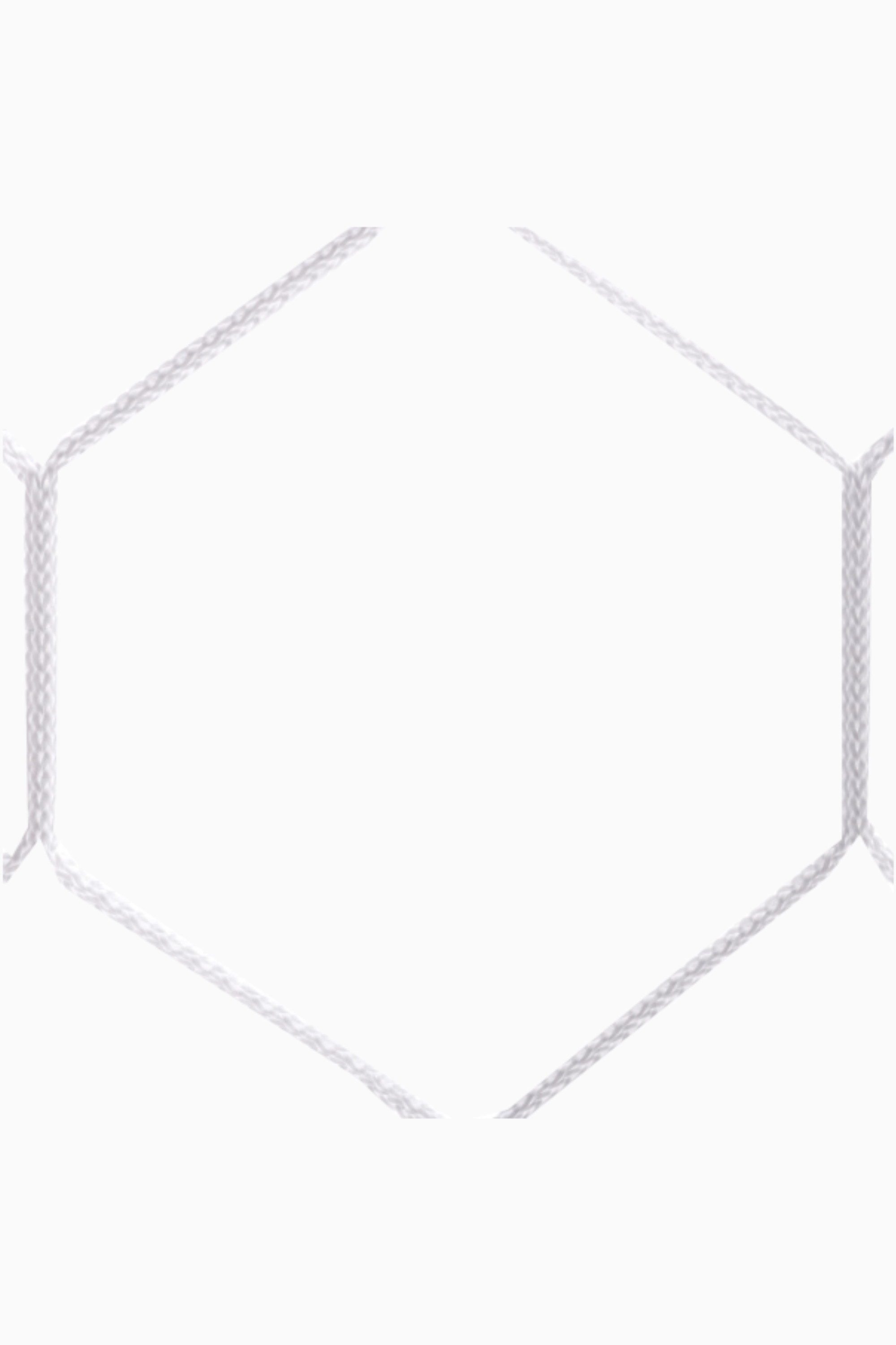 Siatka na bramkę 7.32x2.44 m, PP 4 MM, 200/200 CM - Biały