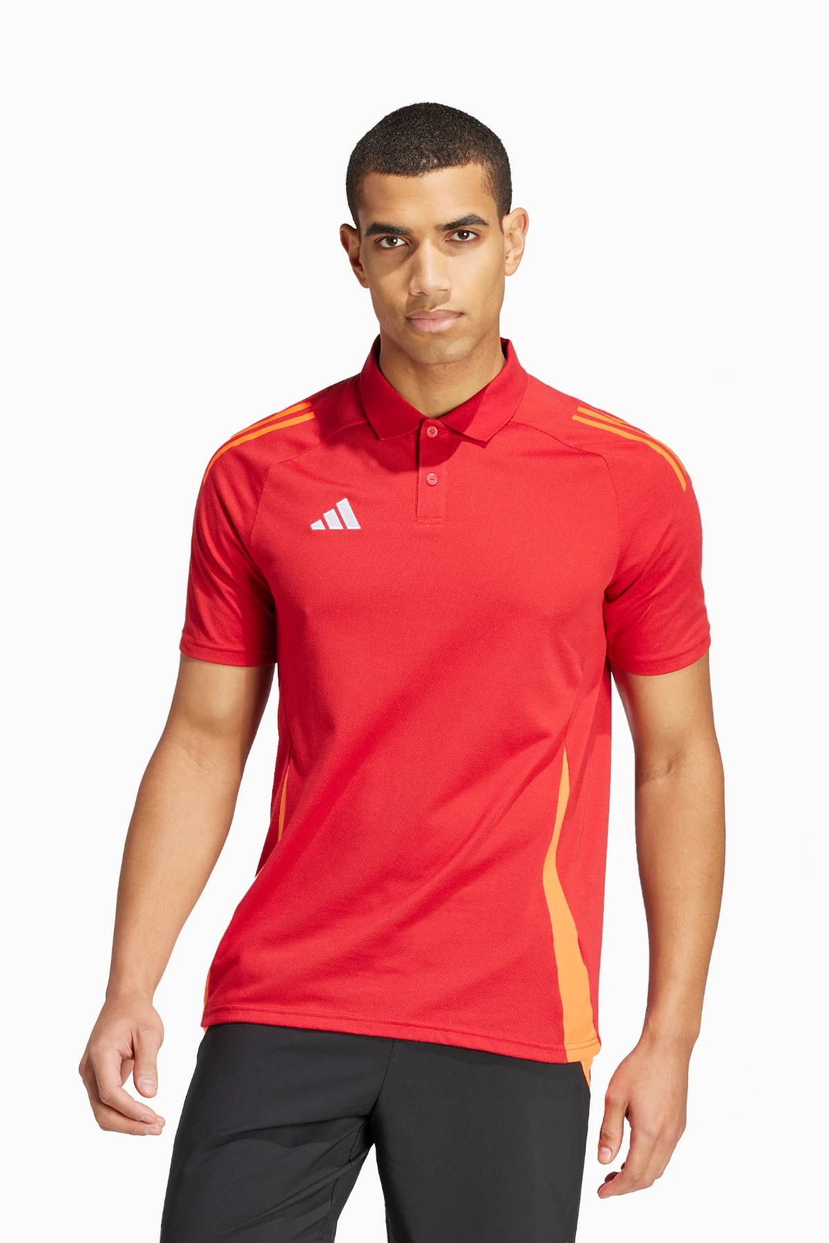 Koszulka adidas Tiro 24 Competition Polo - Czerwony