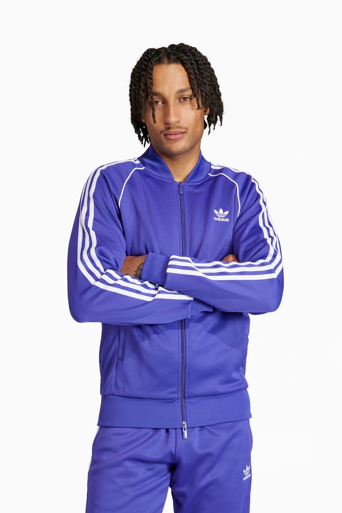 Bluza adidas Adicolor Classics SST - Fioletowy