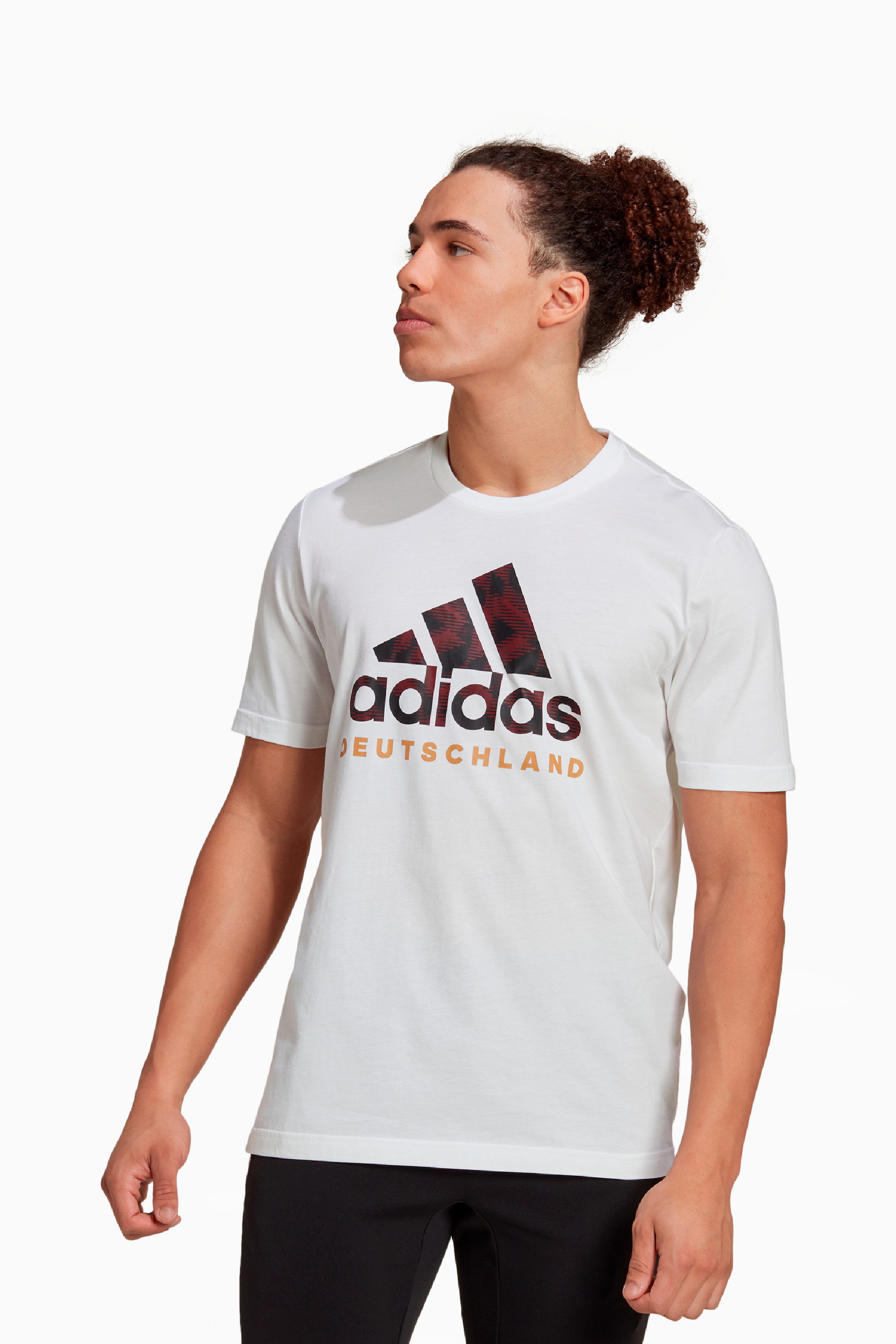 Koszulka Reprezentacji Niemiec adidas DNA Graphic - Biały