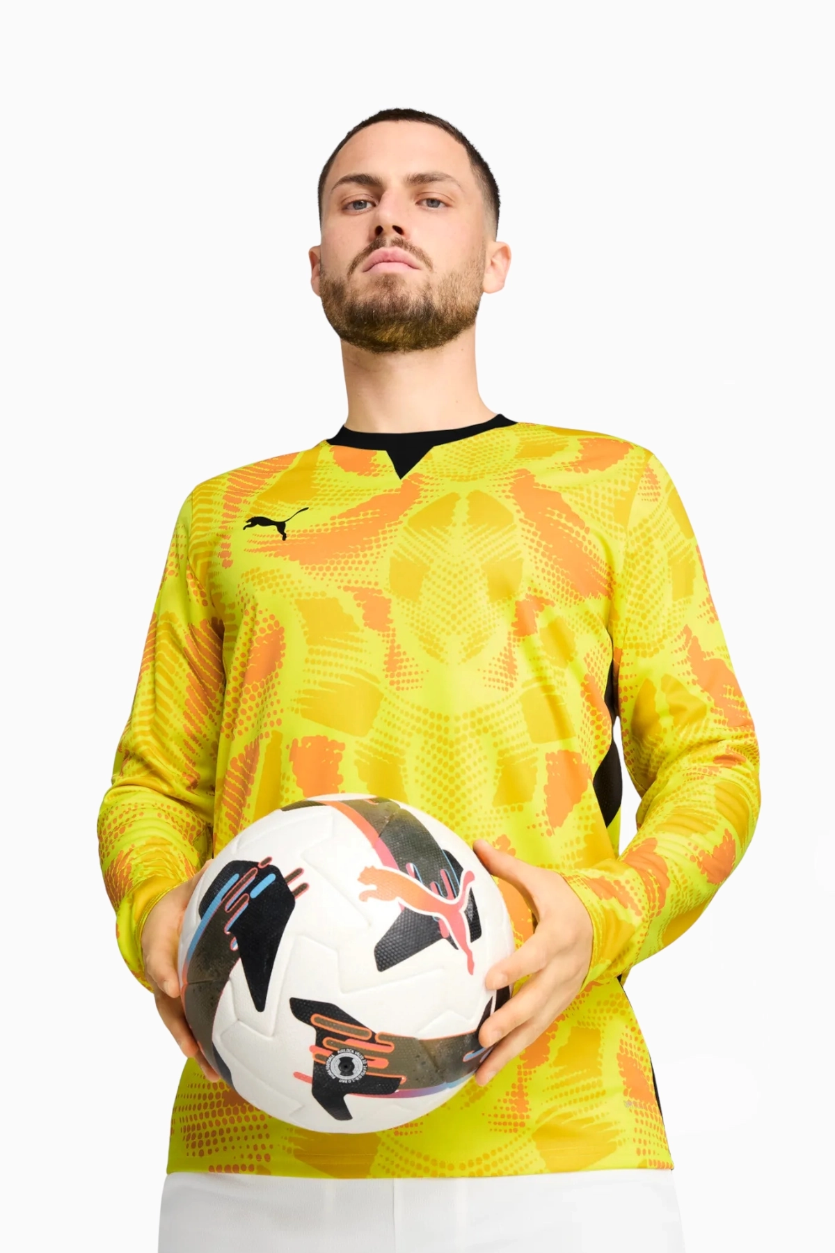 Bluza bramkarska Puma teamTarget - Żółty