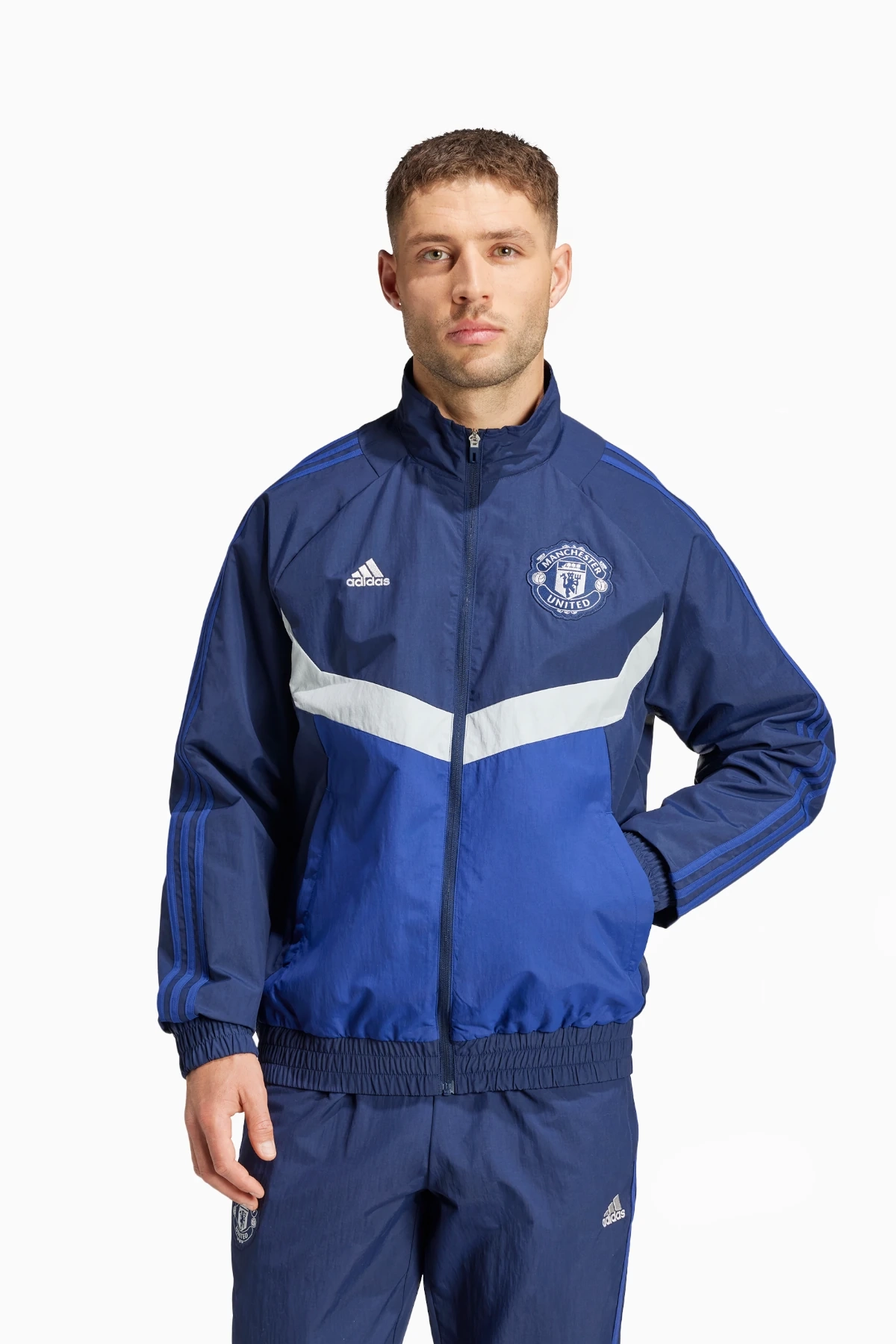 Bluza adidas Manchester United 24/25 Seasonal - Granatowy
